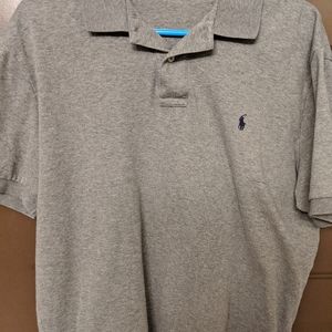 Gray Polo T-shirt
